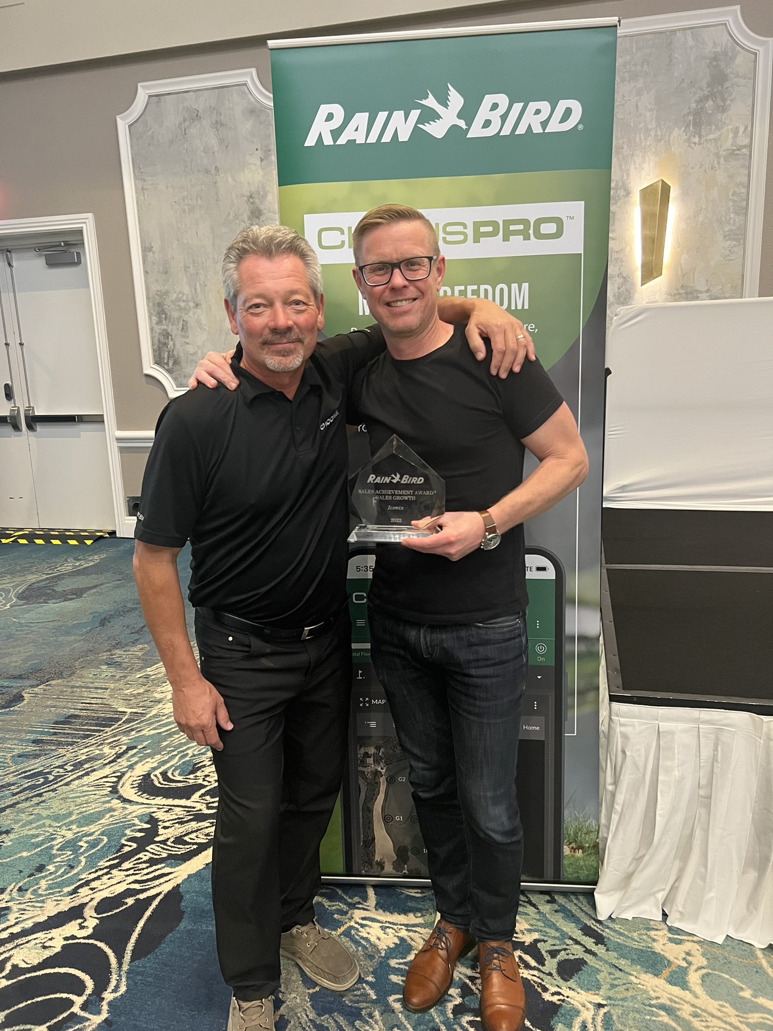 ICONIX Receives Rain Bird 2022 Sales Award